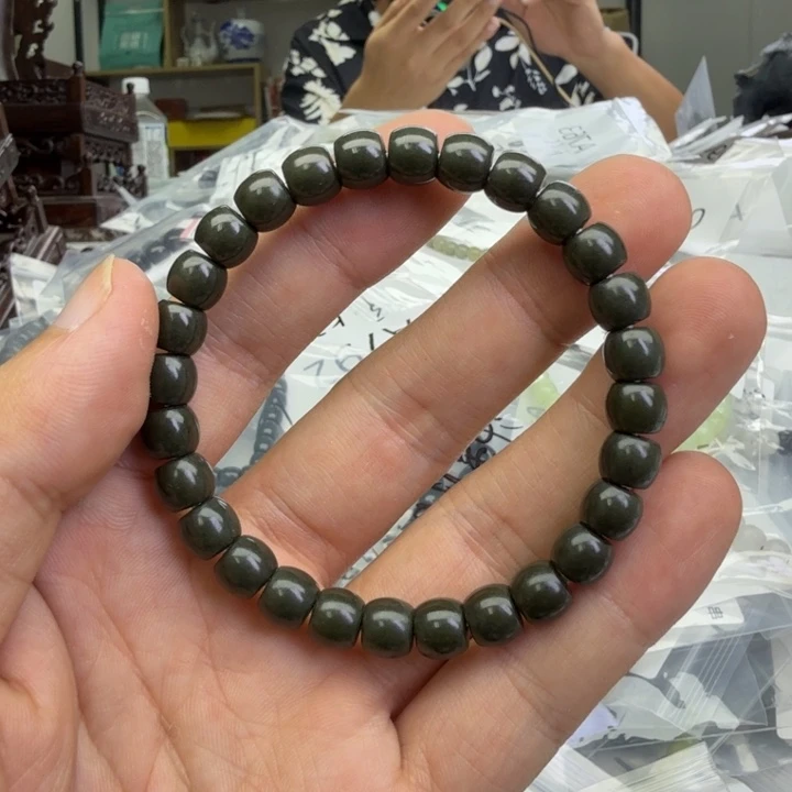 未镶嵌手串和田玉
