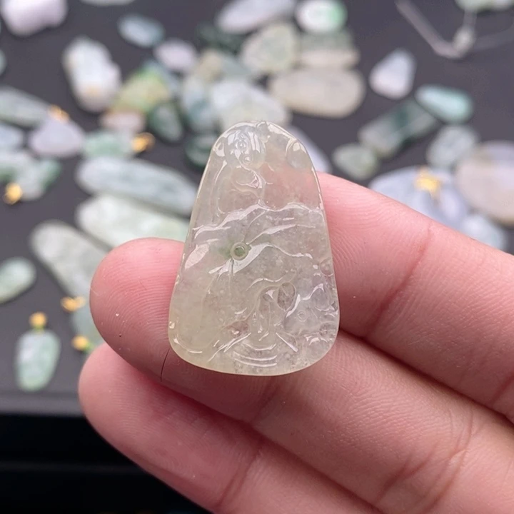 翡翠吊坠(不含链)未镶嵌