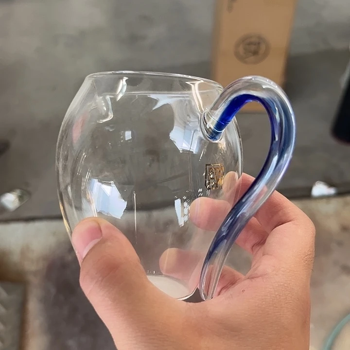 孤品 蓝云公道杯