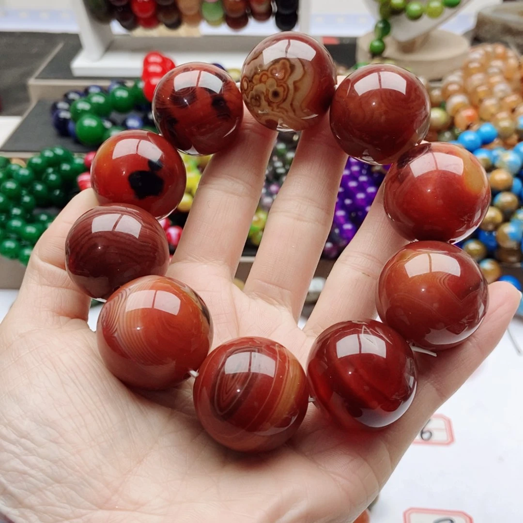 【闪购商品】玛瑙/玉髓手链未镶嵌颓***生