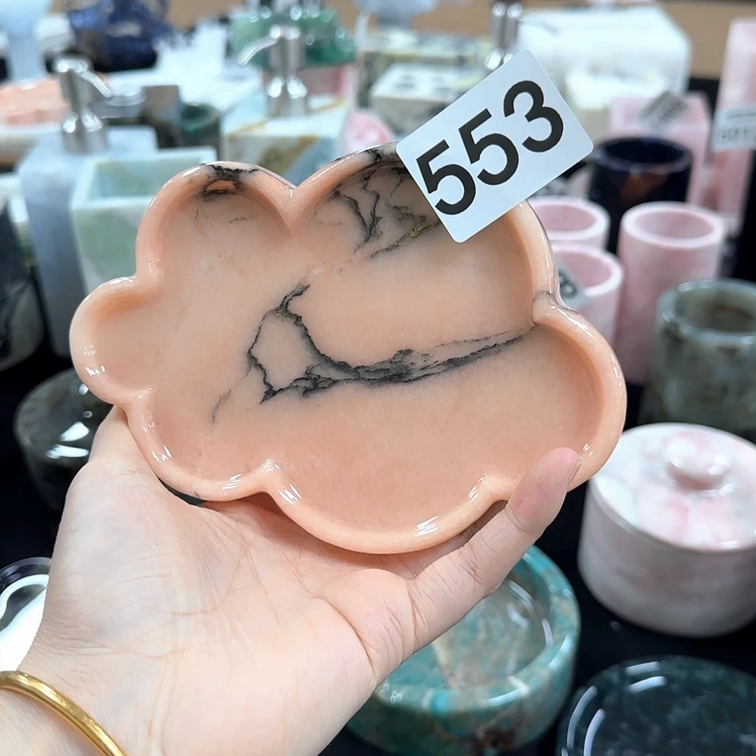 石材烟粉小云朵553