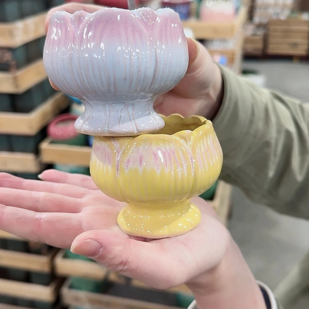 【闪购商品】陶瓷福利品，花盆凑单满10元发货！