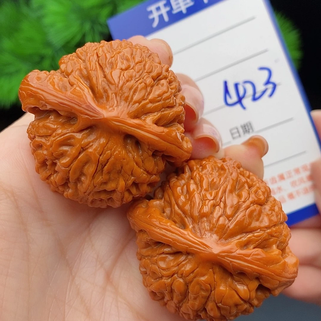 文玩核桃把件44水龙纹432