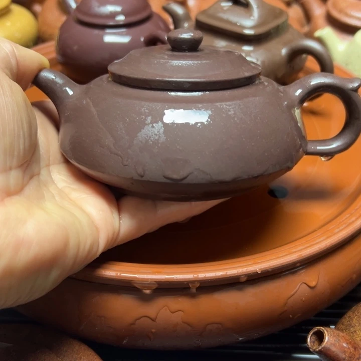 茶壶紫砂宜兴原矿天青泥料