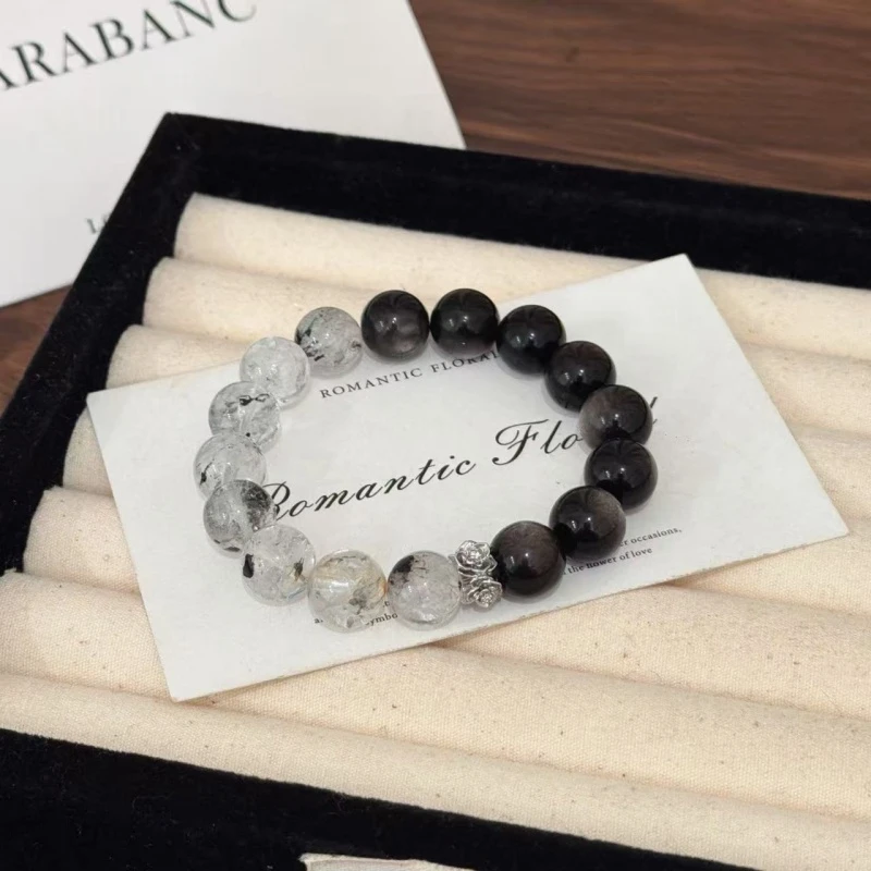 X2979银曜石闪灵钻手链高端轻奢手串多样性发一