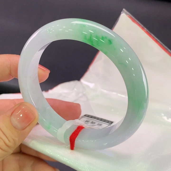 未镶嵌手镯翡翠正圈58