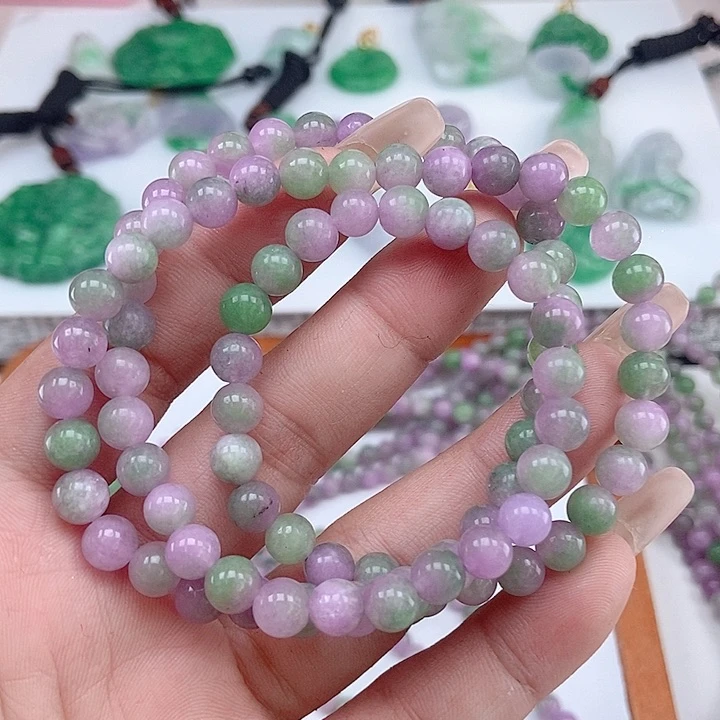 翡翠手链未镶嵌手链