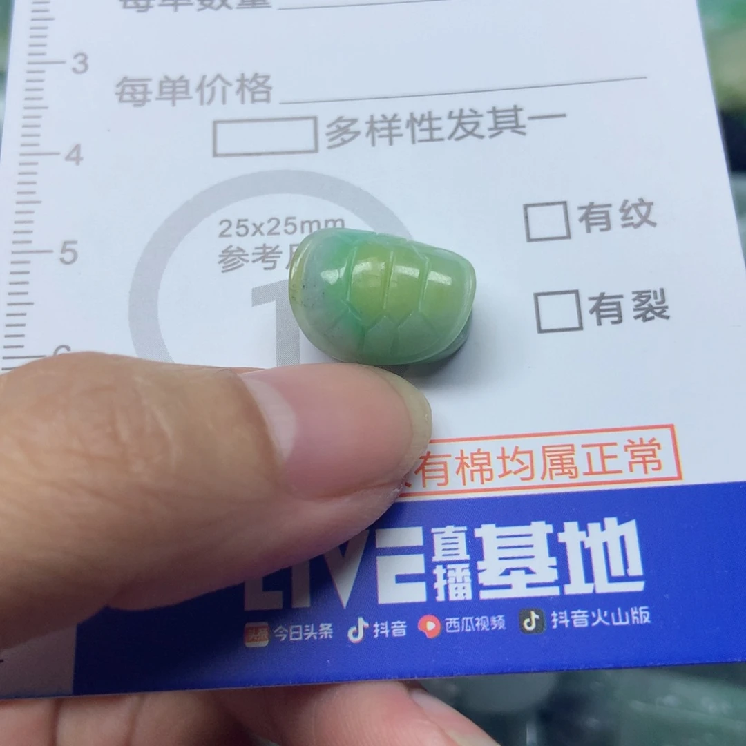 翡翠颈饰未镶嵌天然翡翠