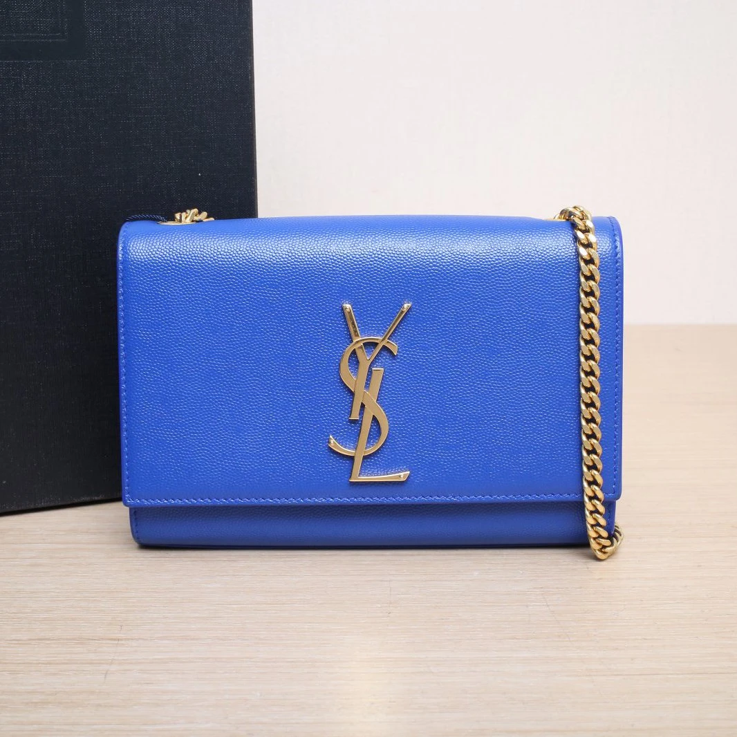 99新 YSL/圣罗兰 【娇】KATE 斜跨包皮革C P225276579