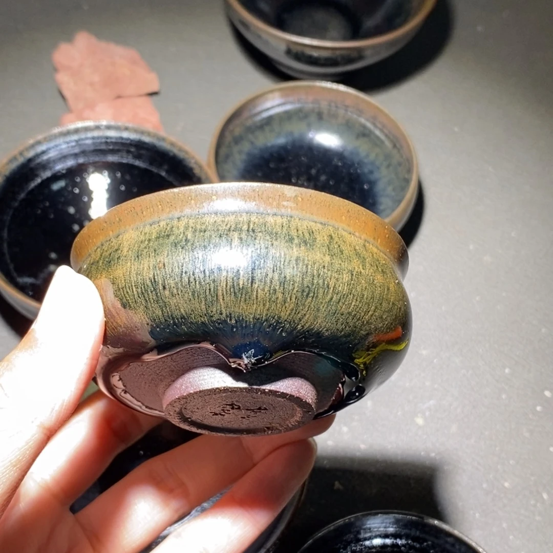 鈈***導茶盏建盏主人杯一只