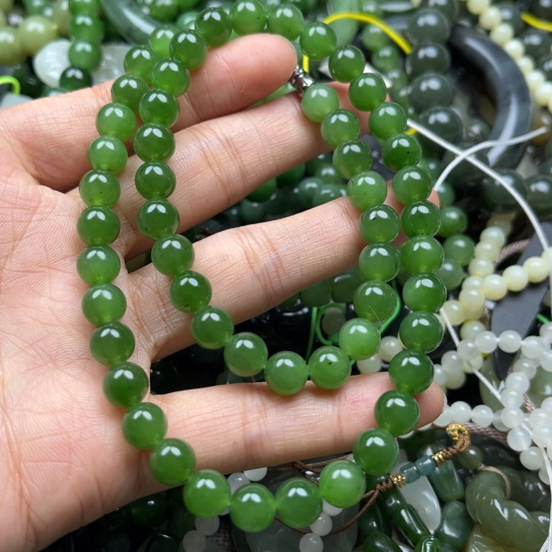 和田玉（碧玉）未镶嵌颈饰