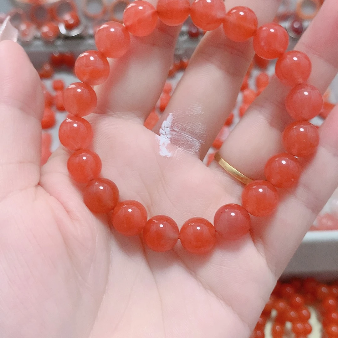 南红玛瑙未镶嵌手串