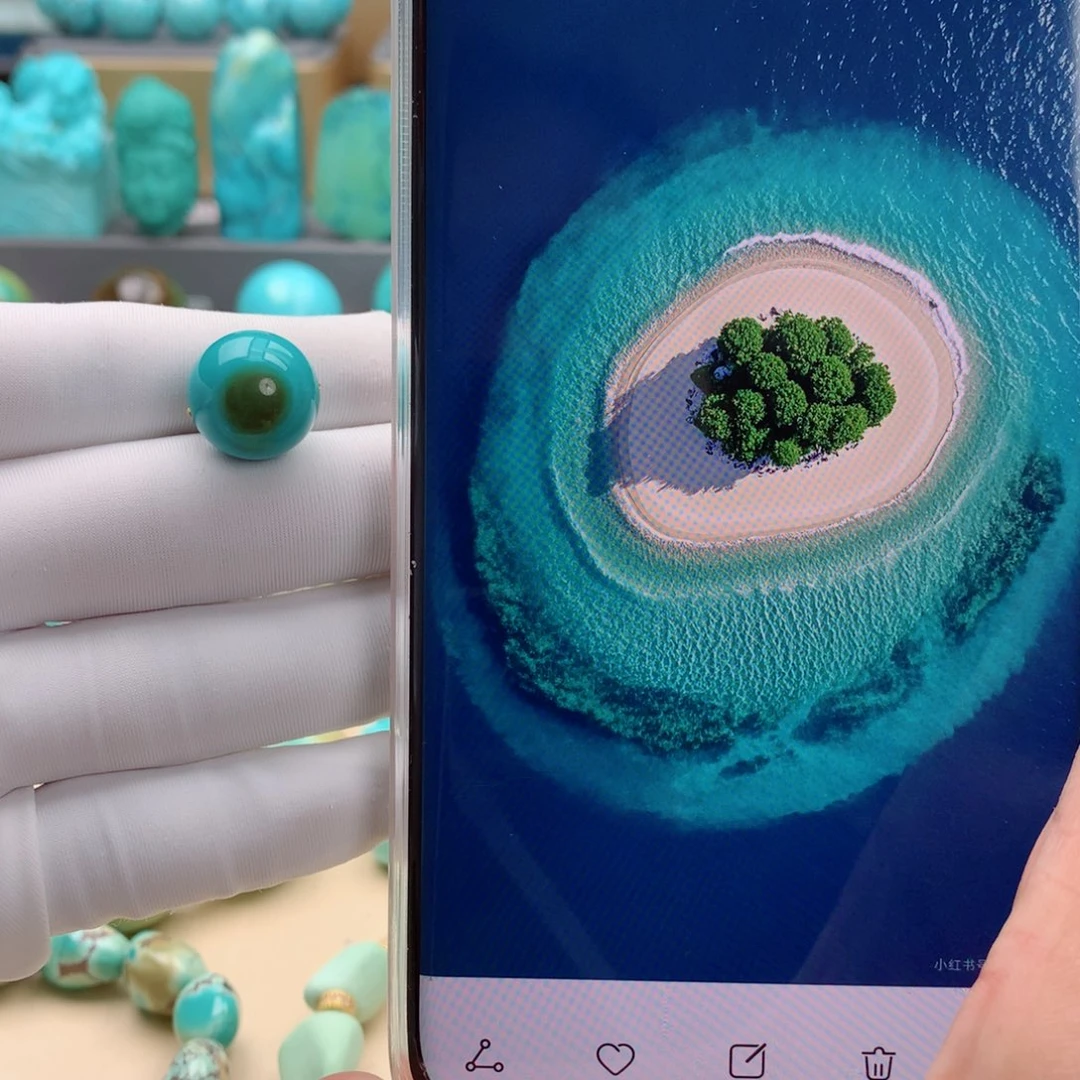 未镶嵌绿松石精品