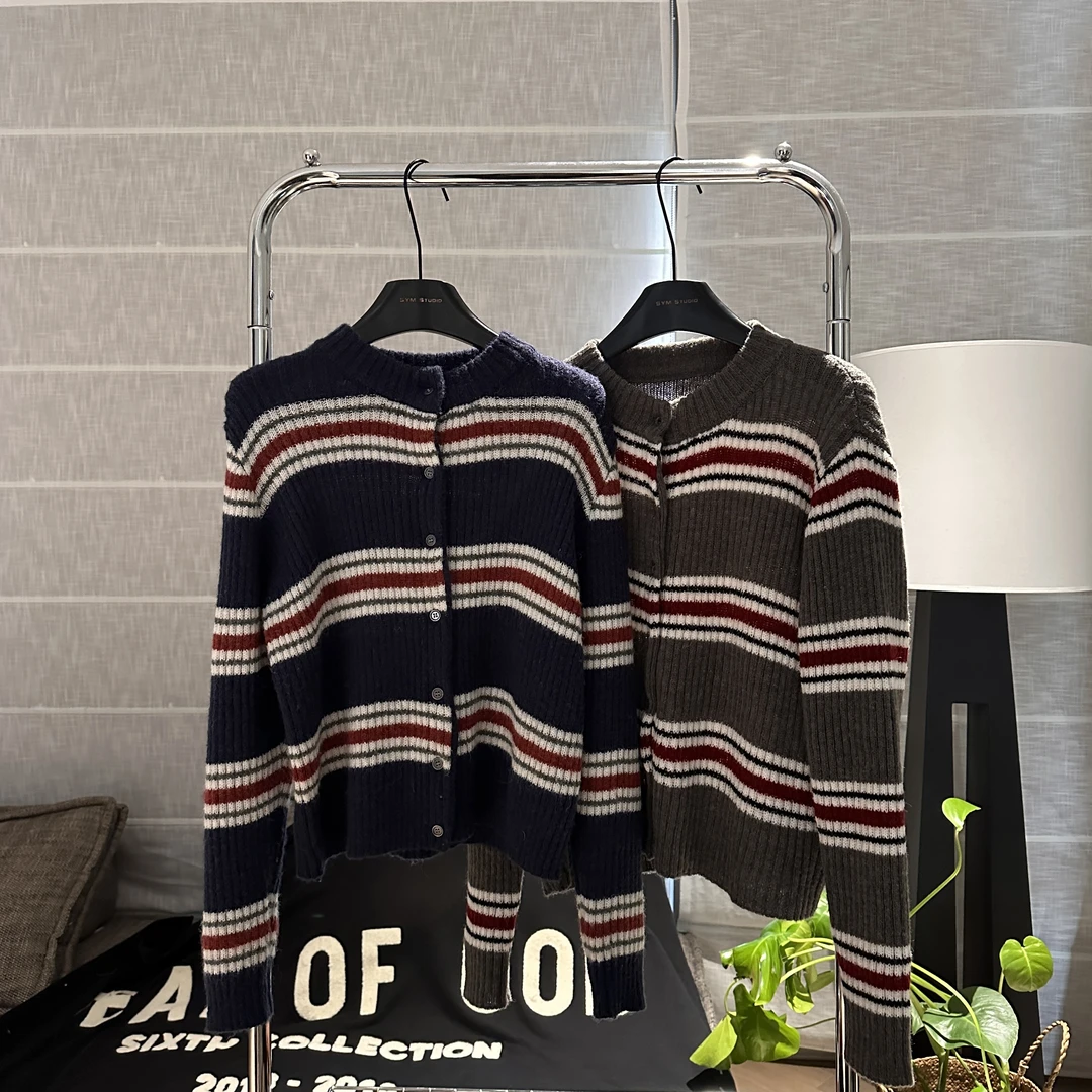 【伦敦往事】条纹 毛衣