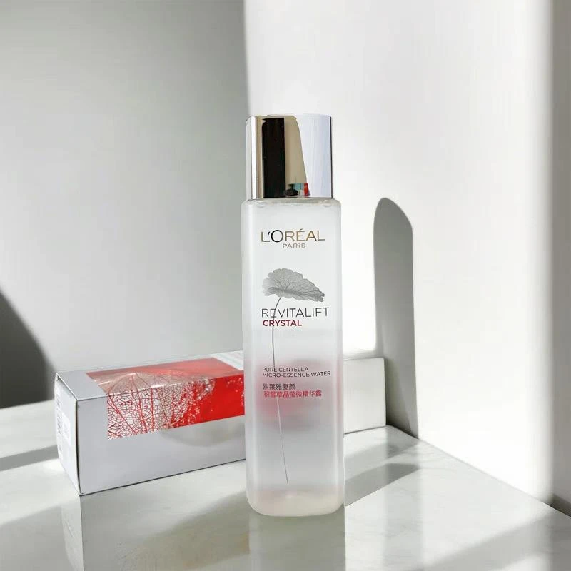 欧莱雅复颜积雪草晶莹微精华露130ml保湿滋润修护控油爽肤水正品