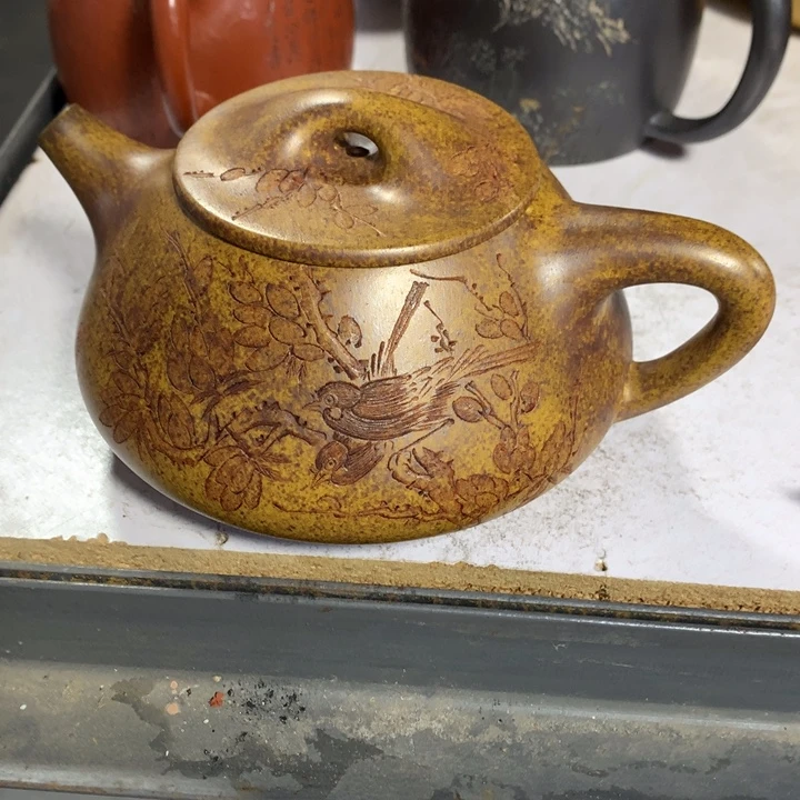 紫砂茶壶原矿手工114