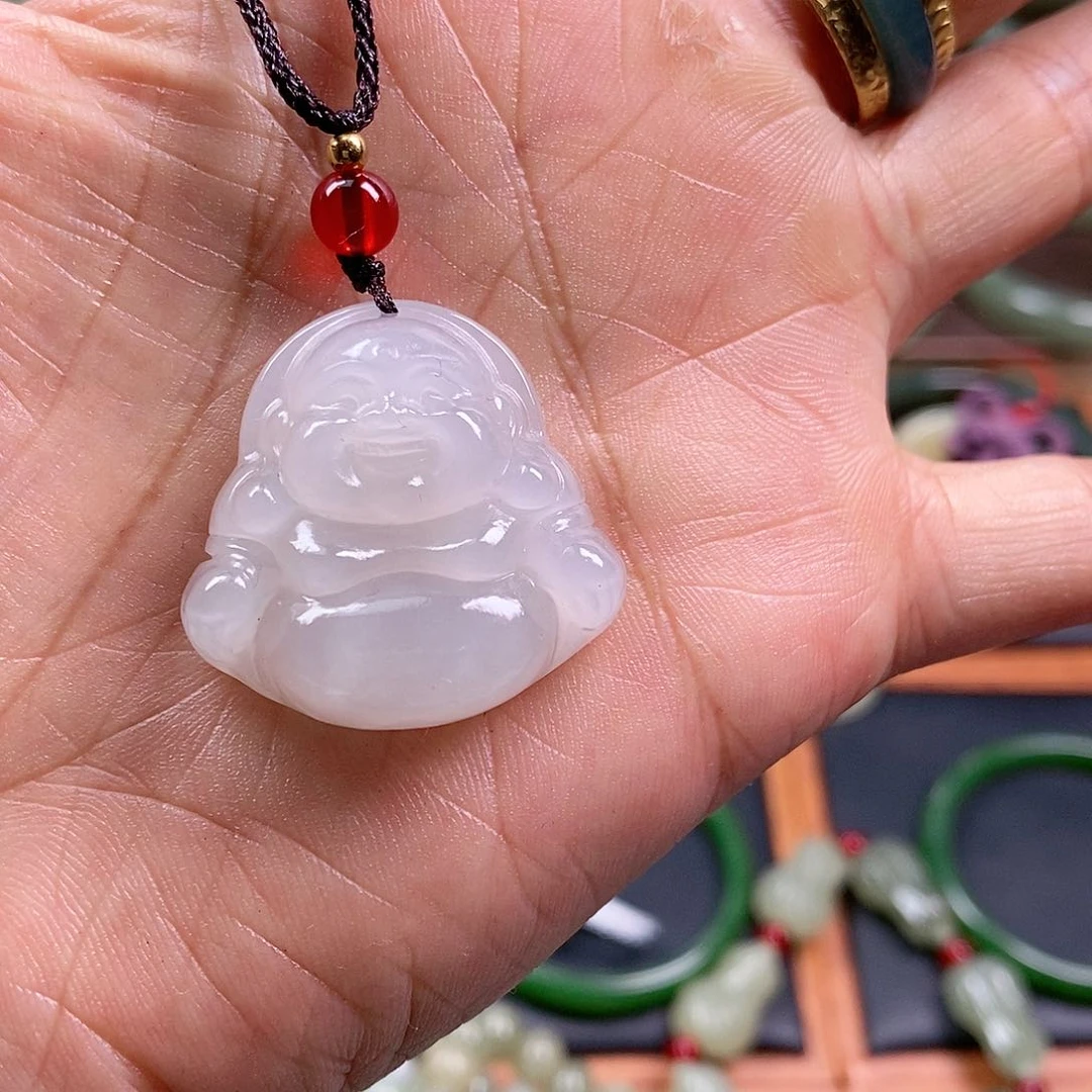和田玉未镶嵌吊坠(不含链)鱼*