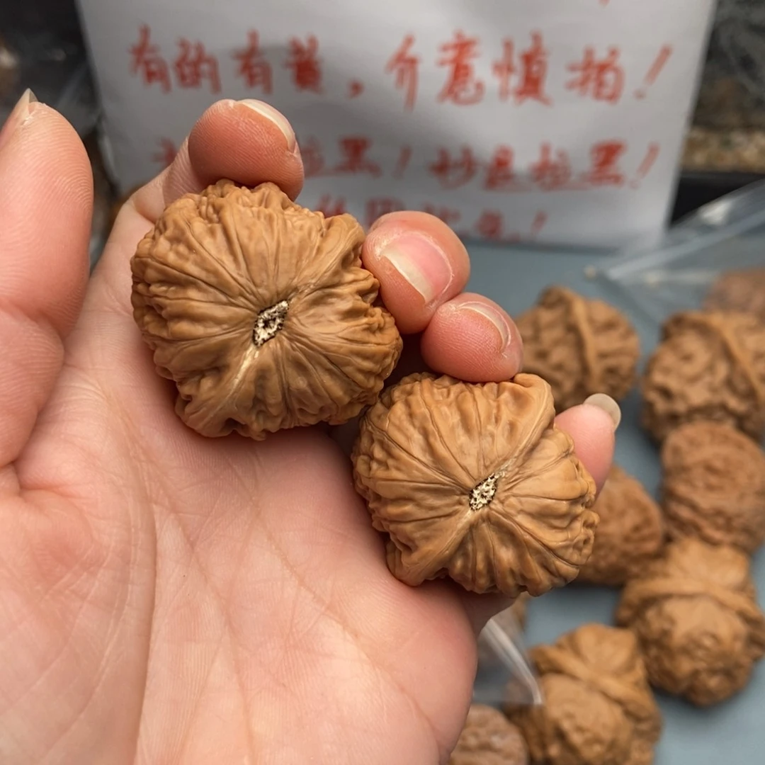 文玩核桃把件欢****事铁锤15