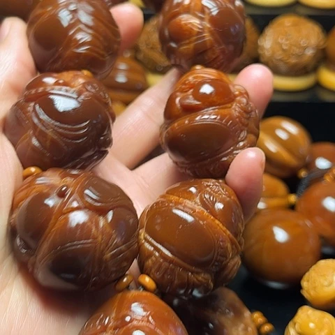 用***2手串/手链橄榄核嘟嘟财神