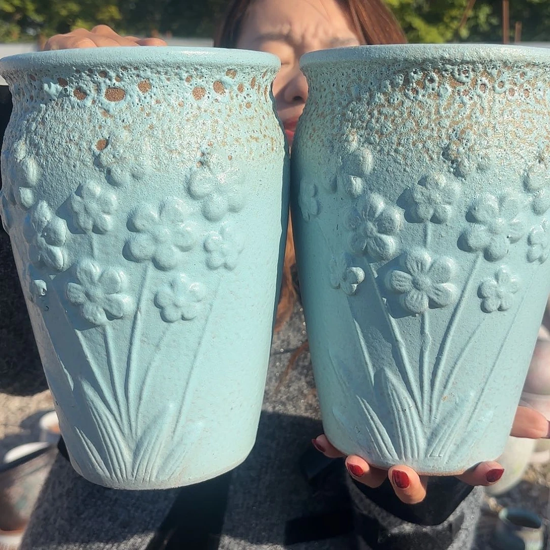 口15高25两个蓝梅花