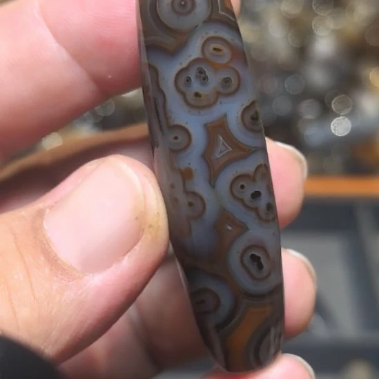 玛瑙/玉髓裸珠_ HEIMORI 天然天珠