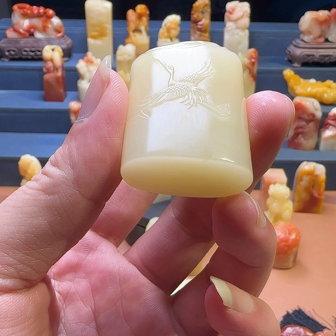 冷***薇印石寿山石福建寿山石