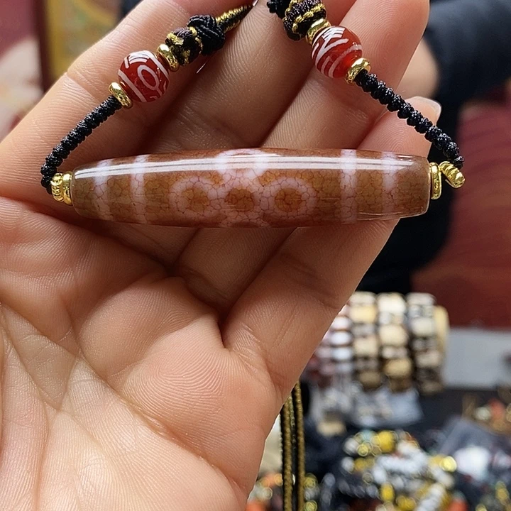 玛瑙/玉髓合金颈饰