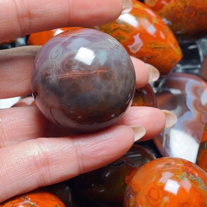 玛瑙/玉髓战国红玛瑙挂件未镶嵌V***i