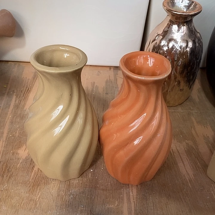 陶盆有孔 瑕疵针孔漏釉介意勿拍外口 3外高11