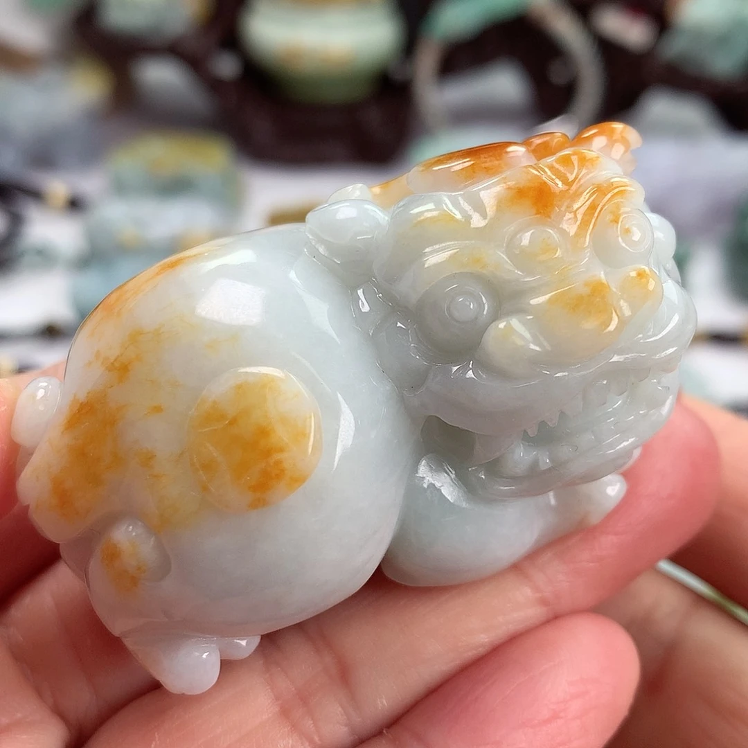 【闪购商品】翡翠颈饰未镶嵌翡翠貔貅