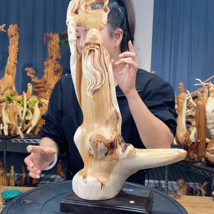 柏木（崖柏）随型摆件