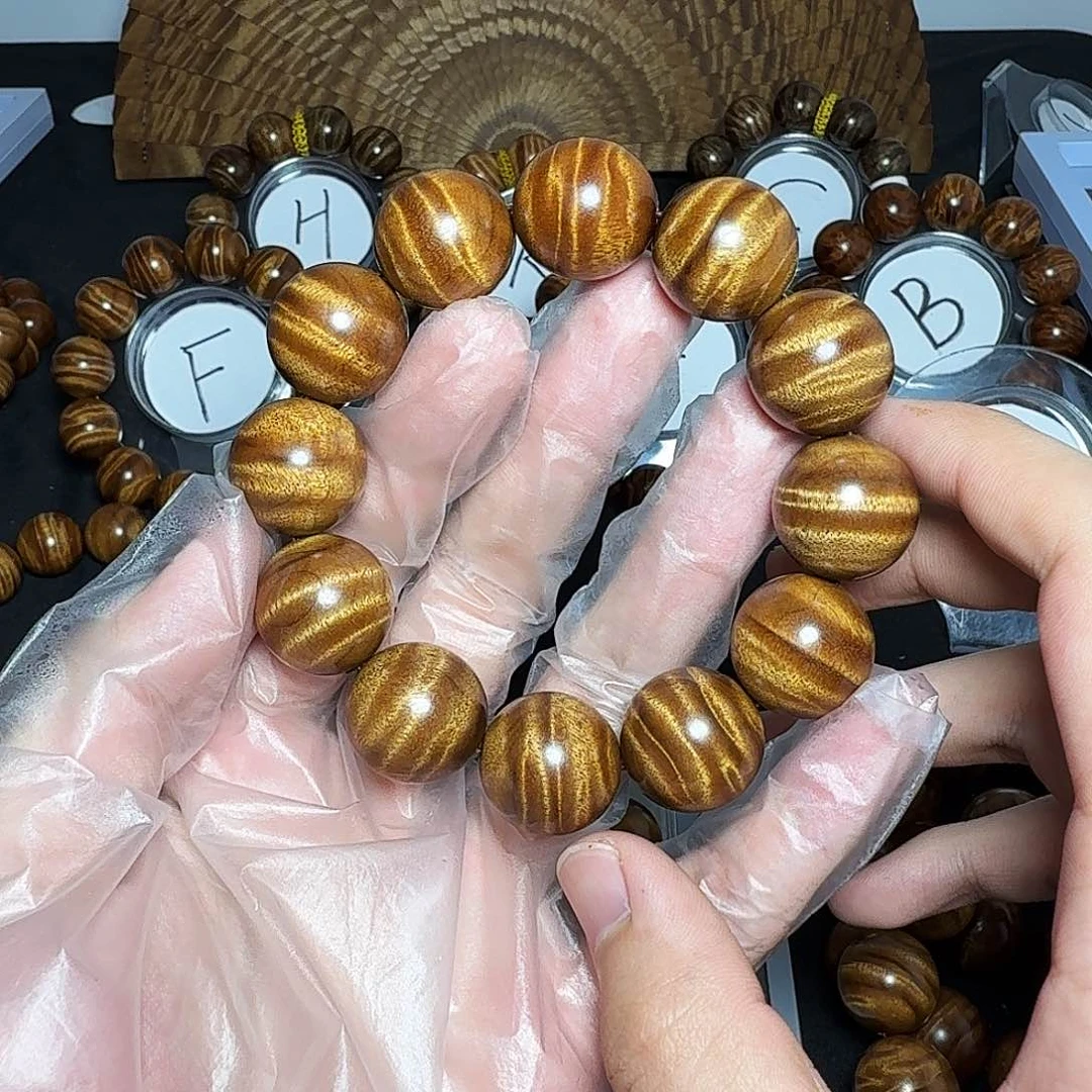 楠木（金丝楠）手串/手链咯****主立体西瓜