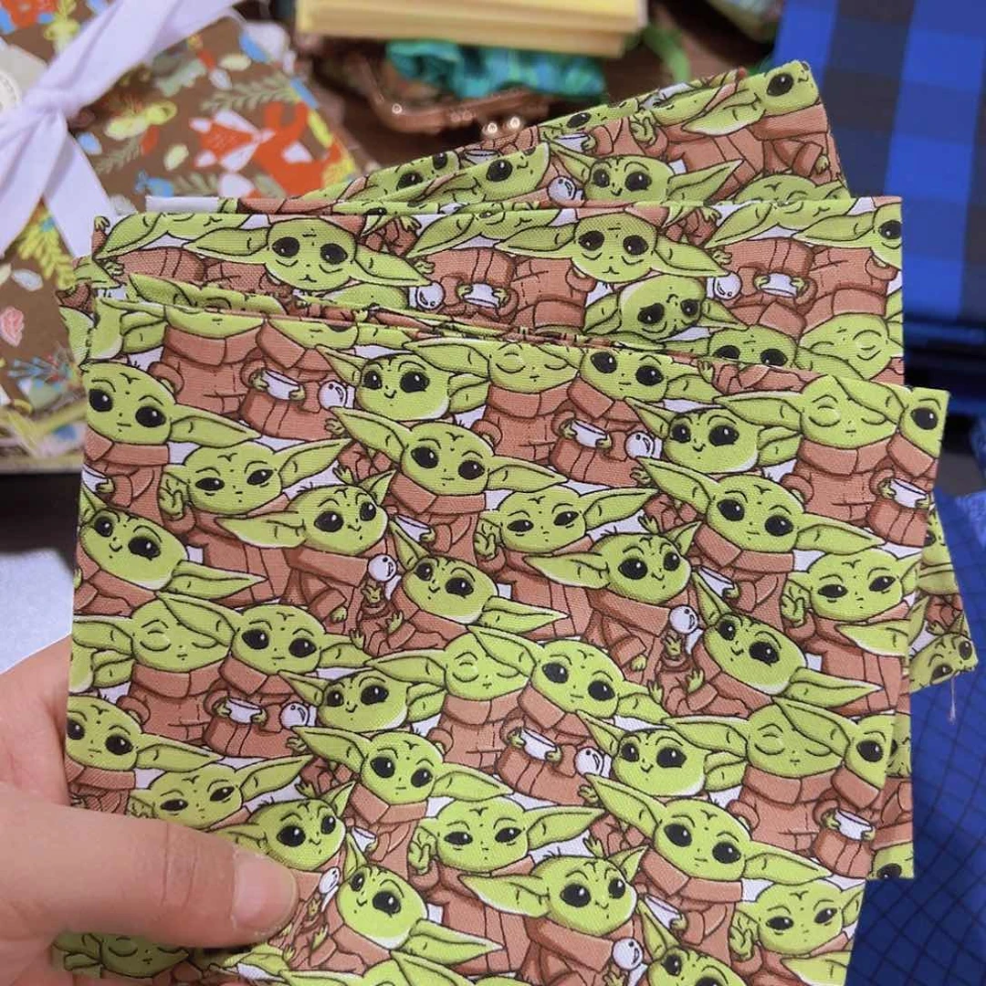 3片纯棉平布45.50一片果子布艺