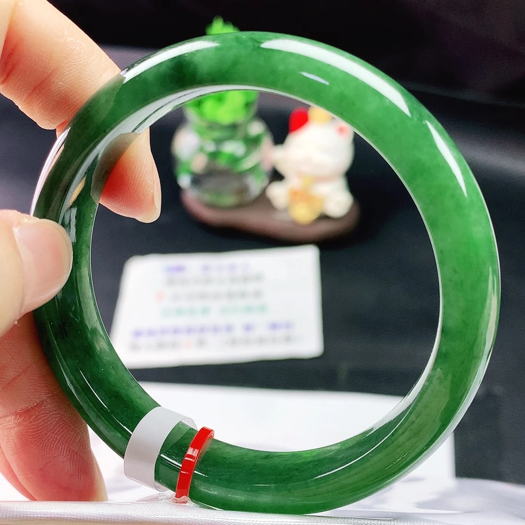 未镶嵌手镯翡翠56圈