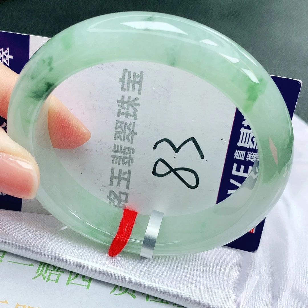 翡翠未镶嵌手镯缅甸天然a货翡翠手镯