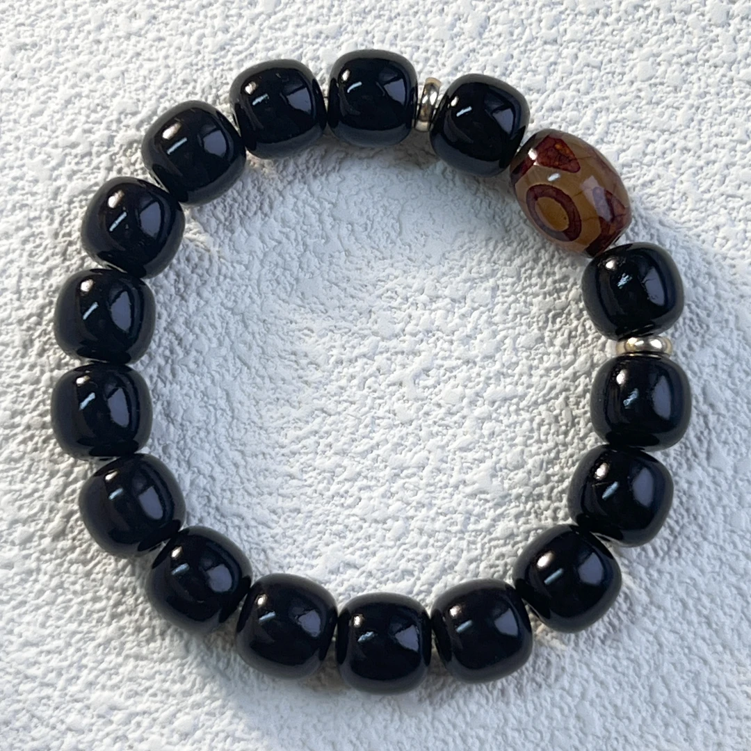 【灵月阁旗舰店】老型桶手串菩提手串无药文玩菩提根文玩盘串文玩必