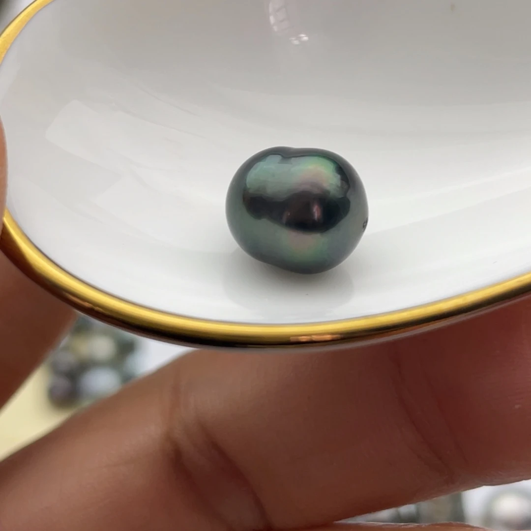 海水珍珠裸珠裸珠9.7