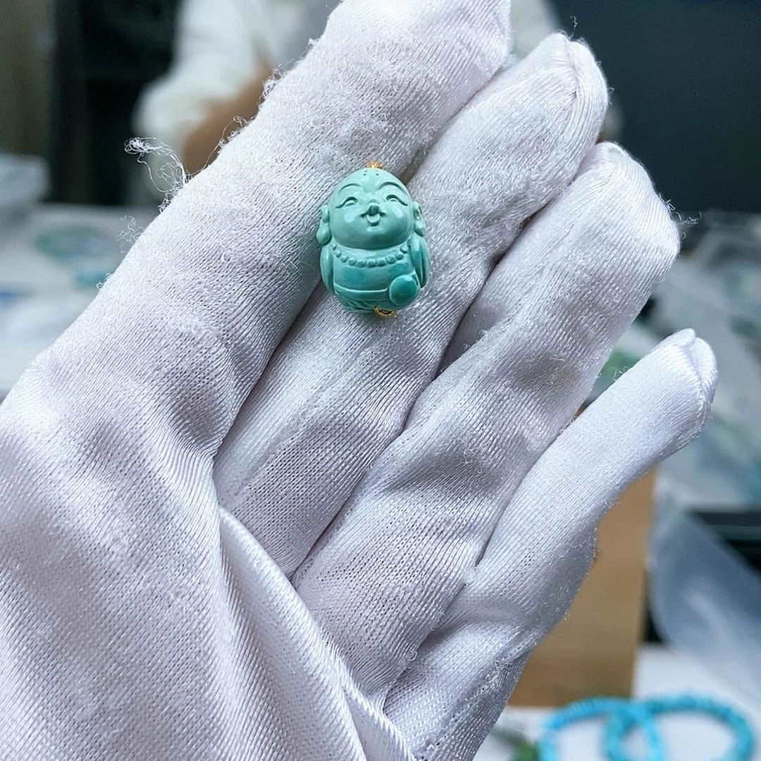 未镶嵌绿松石珠宝奇石