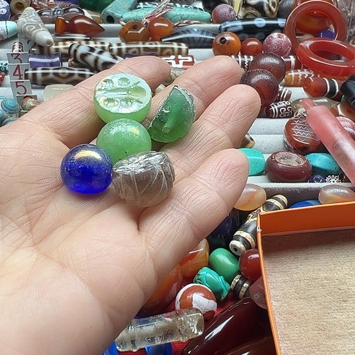 心***蕴玛瑙/玉髓未镶嵌颈饰