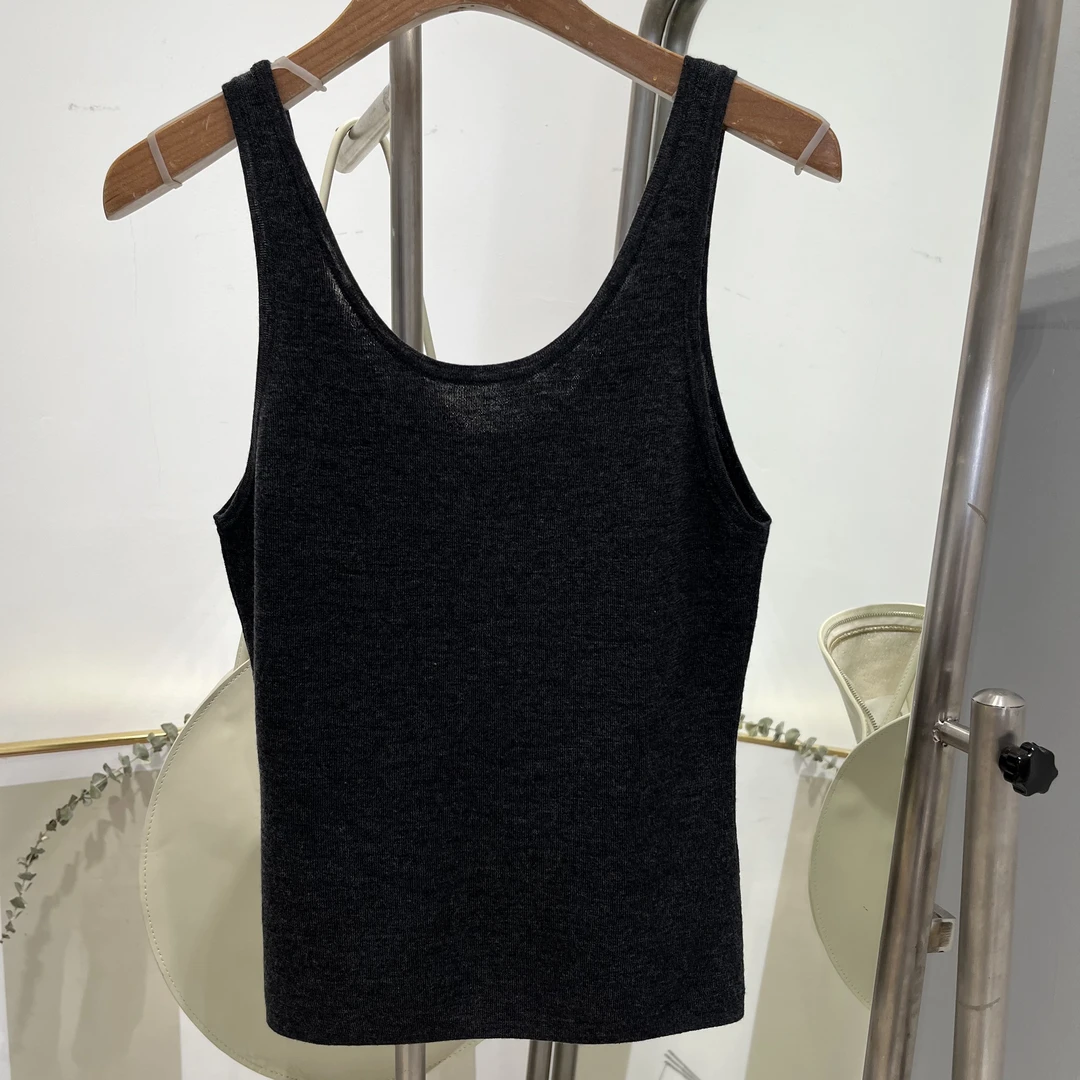 BANANA超大弹力深灰背心