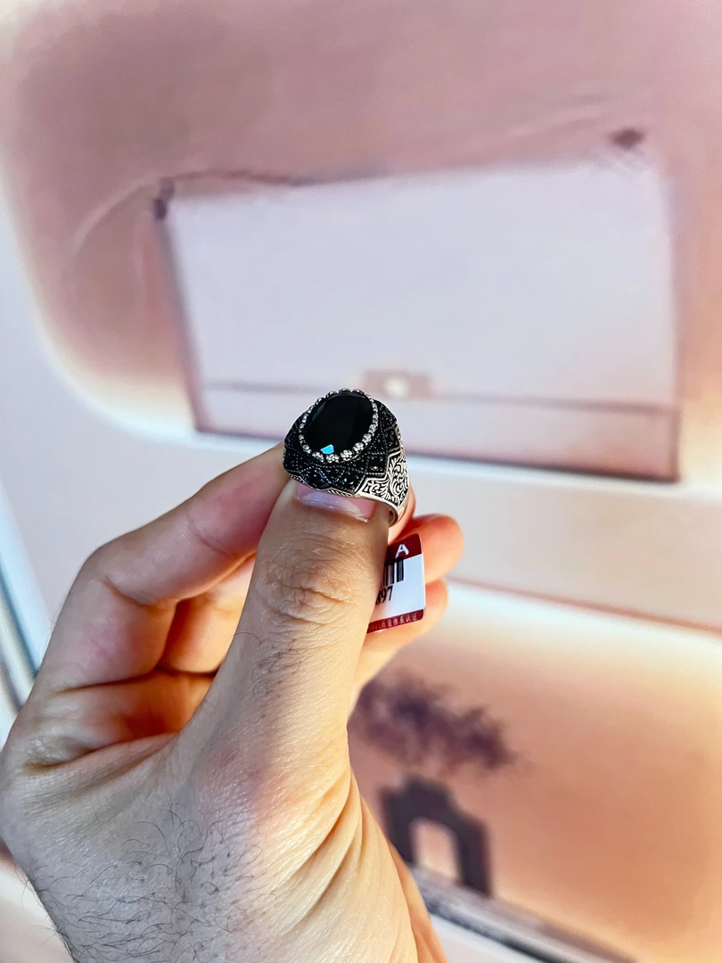 足银仿珍珠戒指 爱敏首饰戒指720897