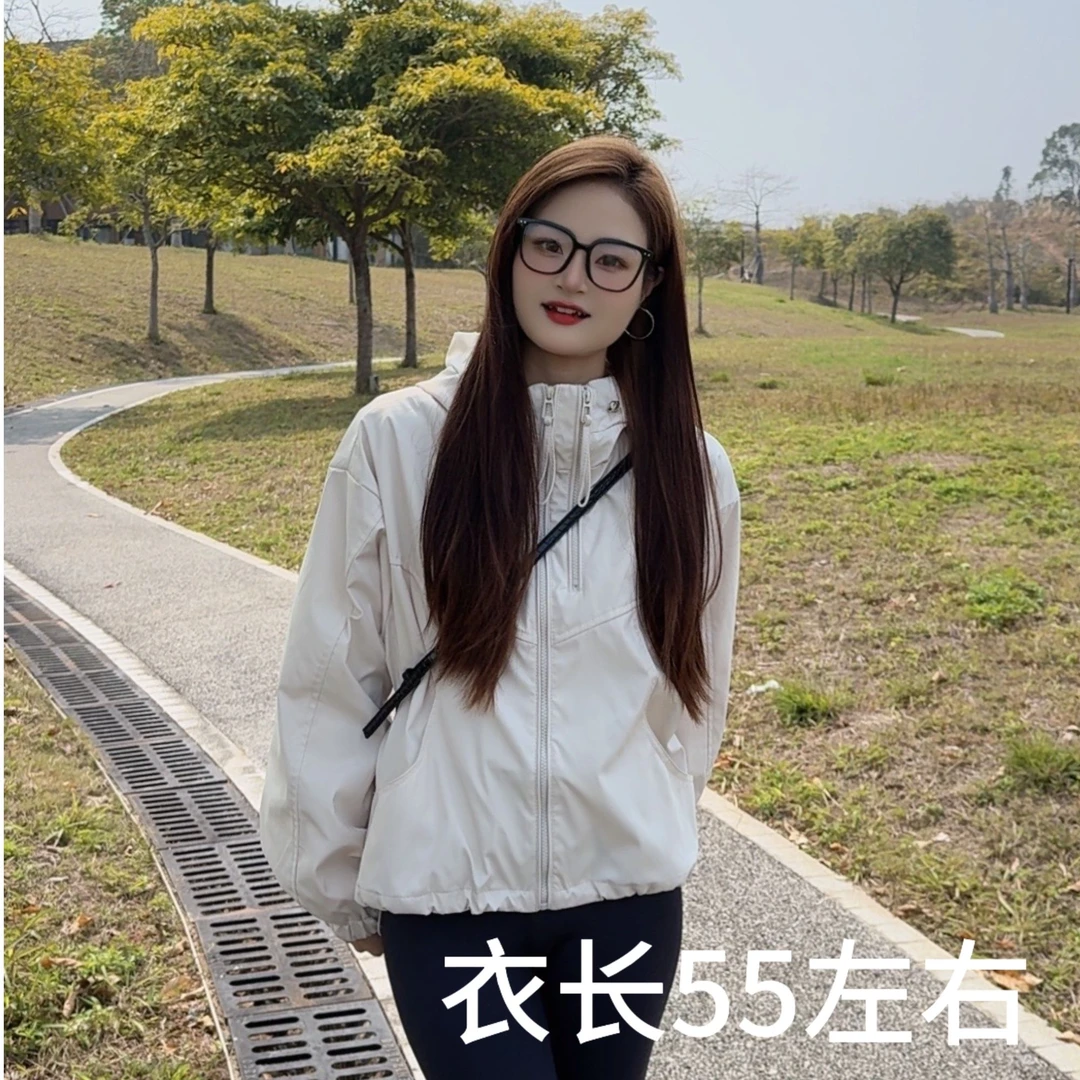 韩版短款冲锋衣女2025春秋新款外套时尚百搭洋气小个子休闲新中式