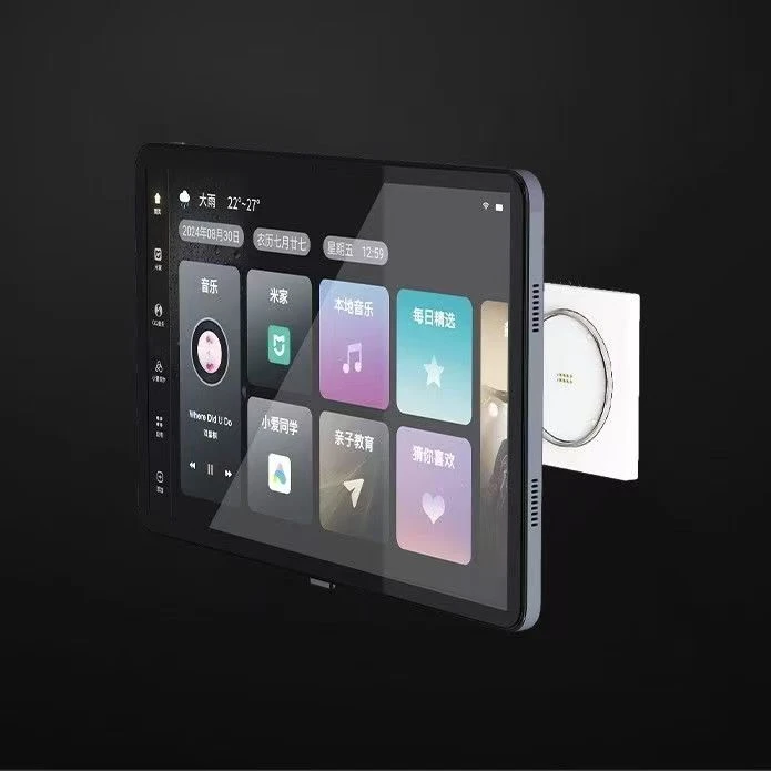 智能家居中控屏已接入米家智能小爱同学控制向往