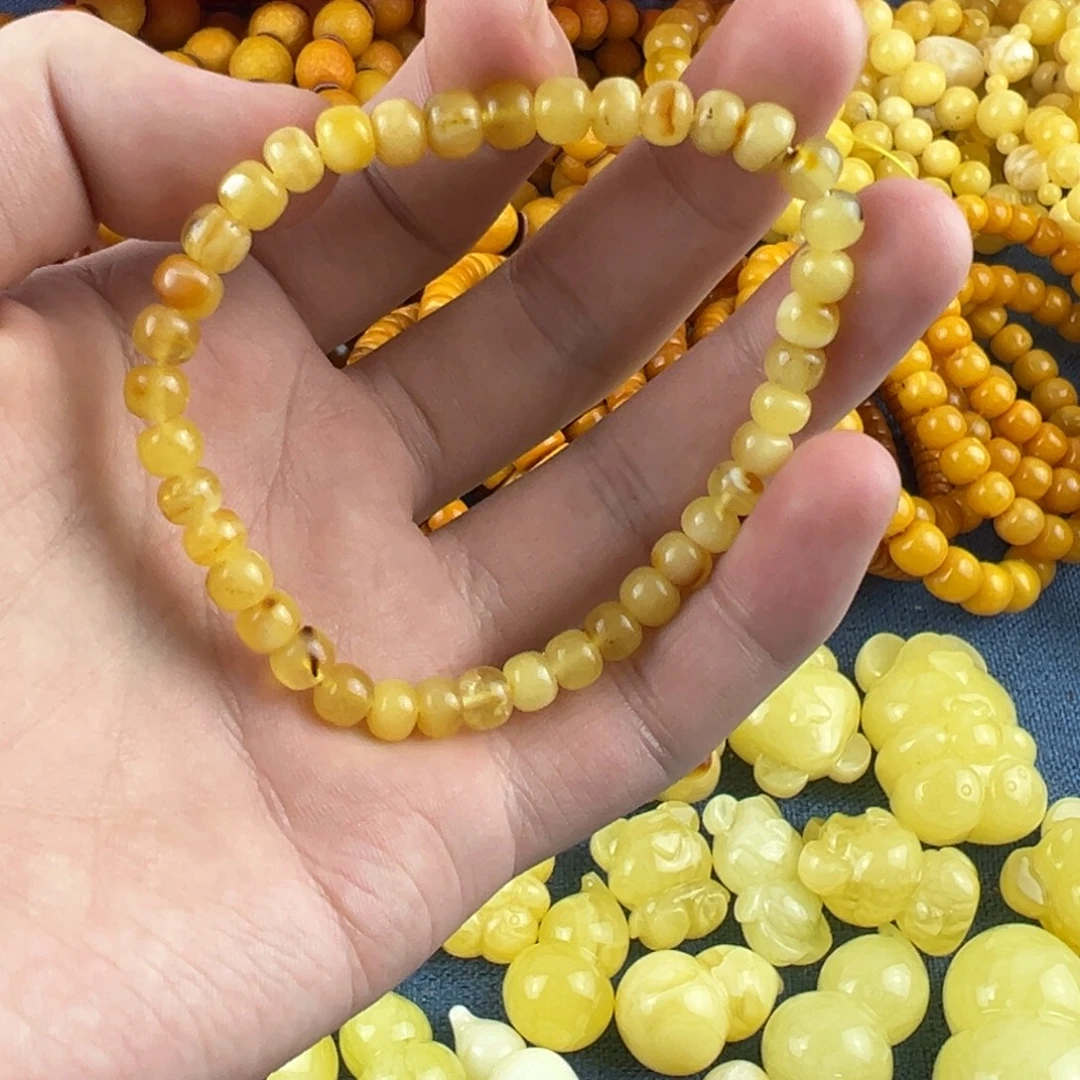 琥珀未镶嵌珠宝奇石