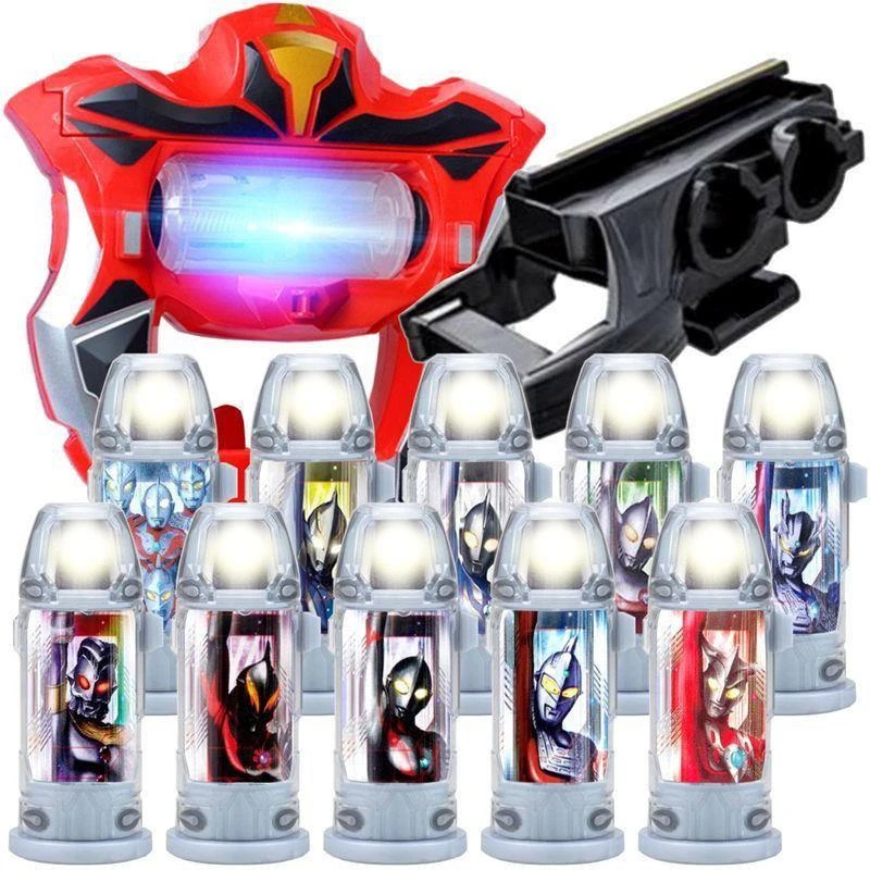 捷德网红奥特变身器奥千兆王者形态胶囊发光升华武器玩具国产