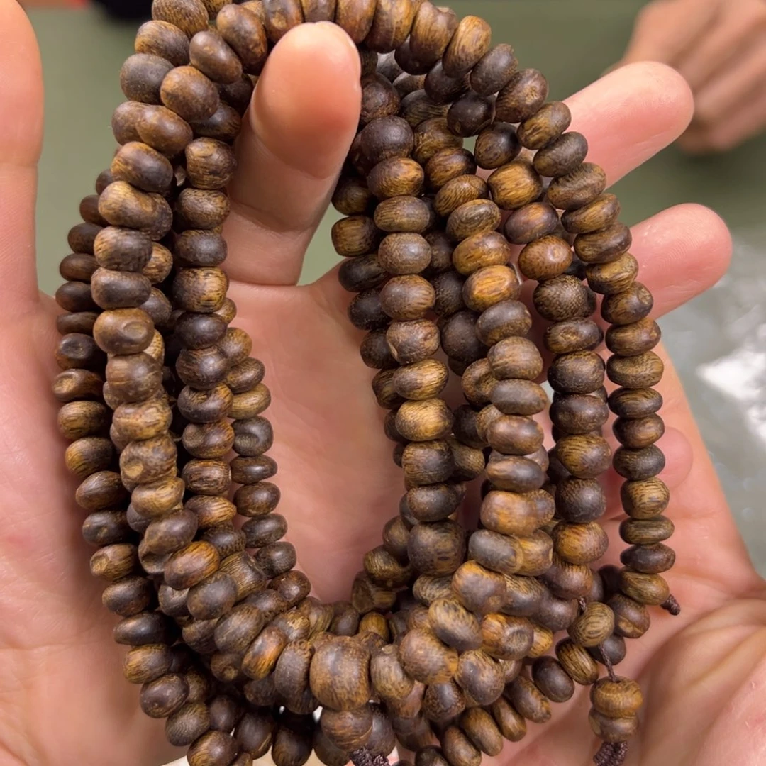 沉香手串乌身树钉多圈多样性发一08/28g➕