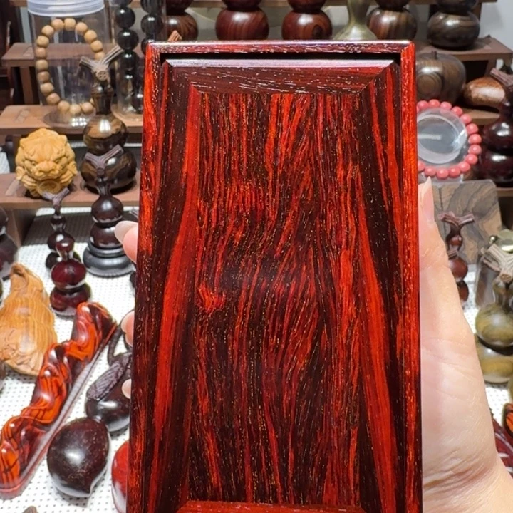 用***4木印度小叶紫檀檀香紫檀盒子