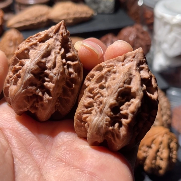 文玩核桃把件东北王26