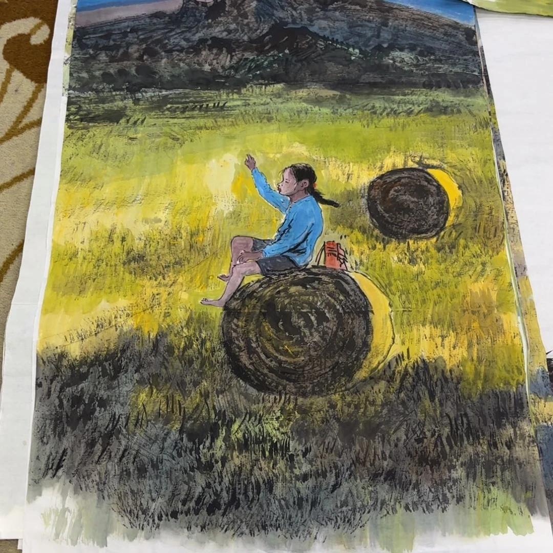 国画崔广成四尺艺