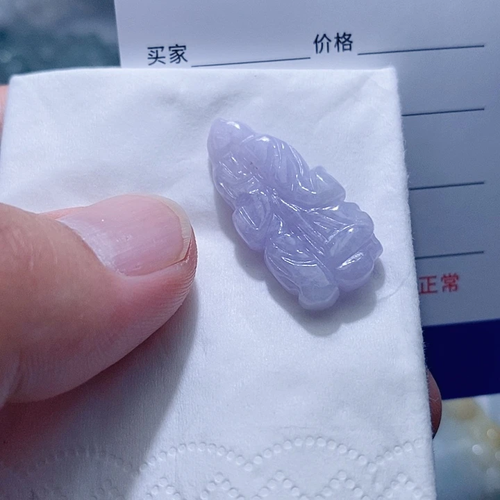 翡翠未镶嵌颈饰天光墟翡翠市场现金代购